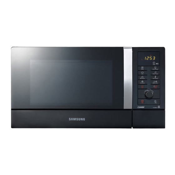Samsung CE108MDF Owner's Instructions And Cooking Manual