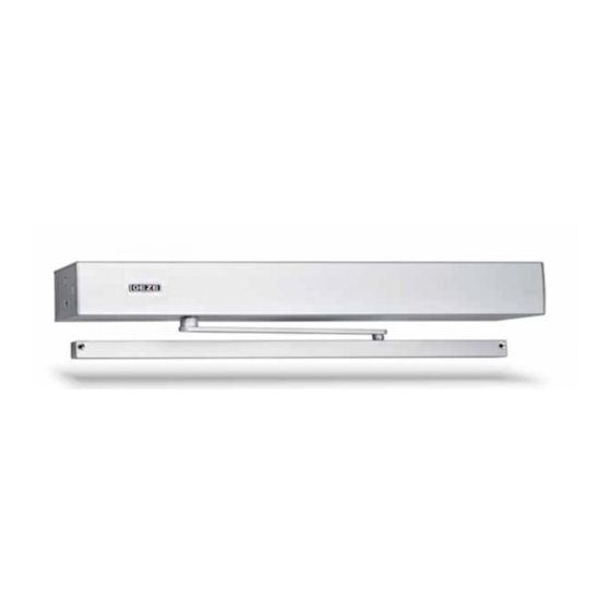 GEZE Powerturn Installation And Service Instructions Manual