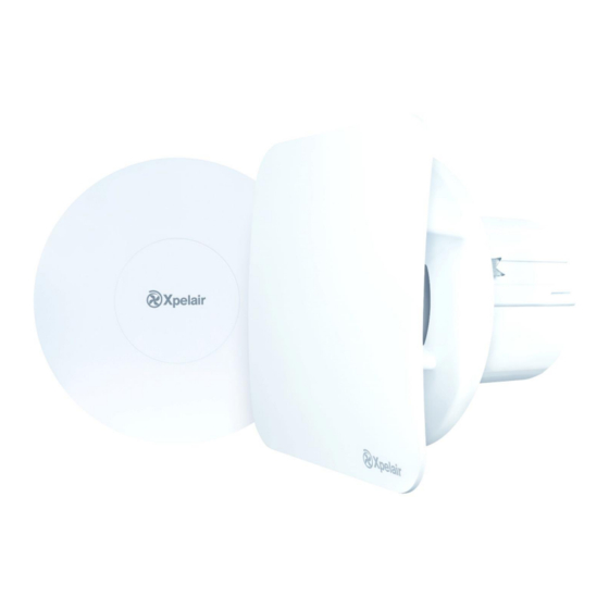 Xpelair Simply Silent C4SR Installation And Maintenance Instructions Manual