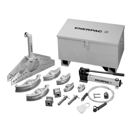 Enerpac STB-101A Instruction Sheet