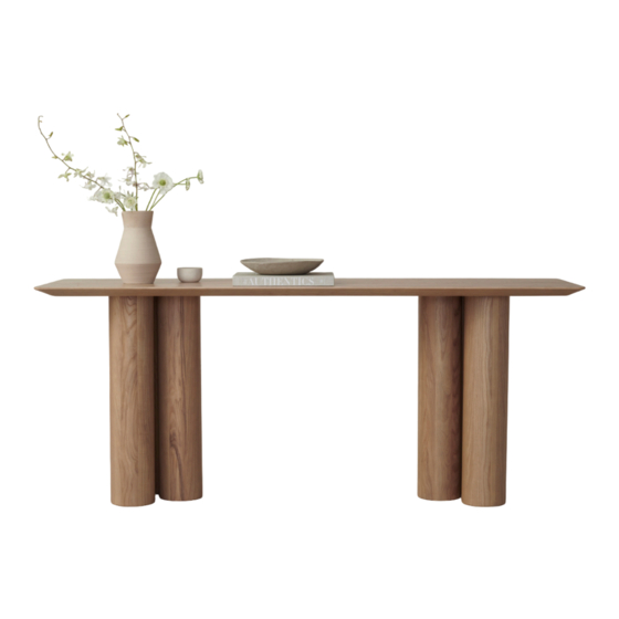 Maiden Home The Reade Console Table Assembly Instructions Manual