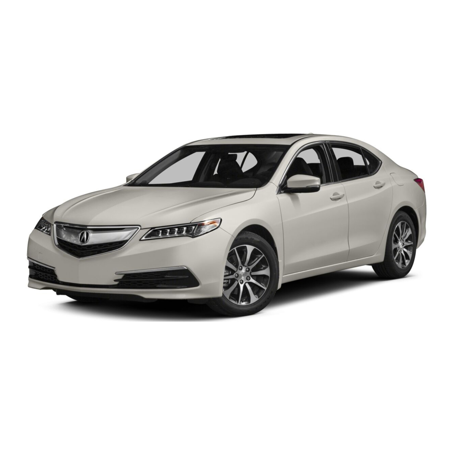 Acura TLX Manual