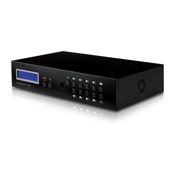 CYP OR-DVI88SA Operation Manual