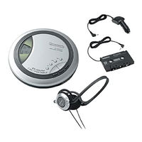Panasonic SLSX330 - PORTABLE CD PLAYER Operating Instructions