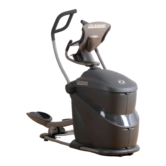 Octane Fitness Pro 370 Assembly Manual