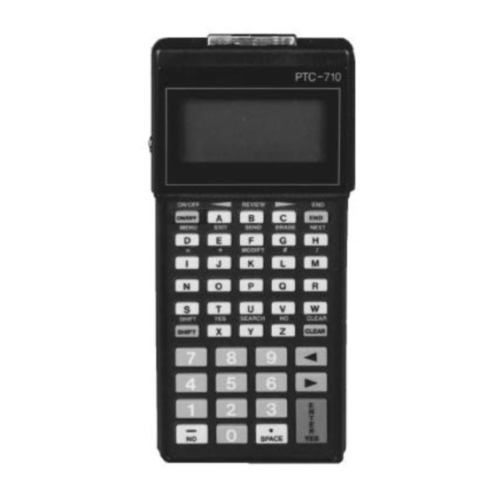 Symbol PTC-71 User Manual