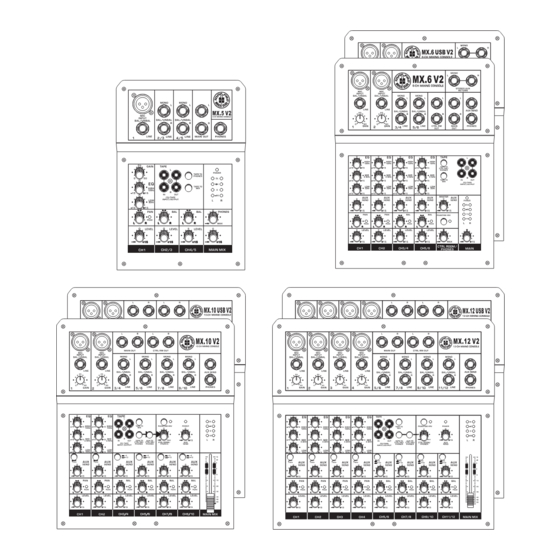 Topp Music Gear MX.5 V2 User Manual
