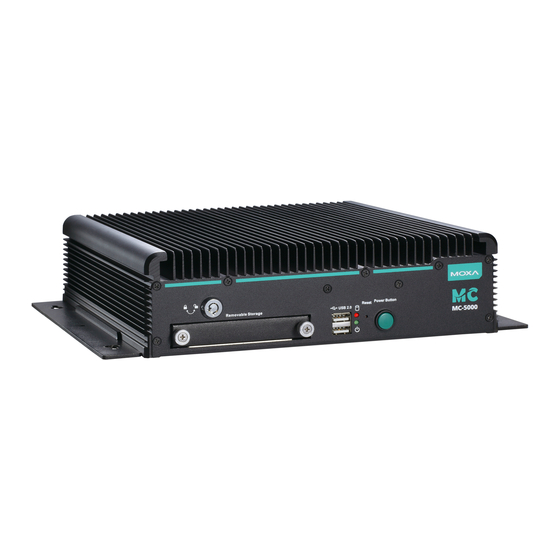 Moxa Technologies MC-5150-DC-CP Series Quick Installation Manual