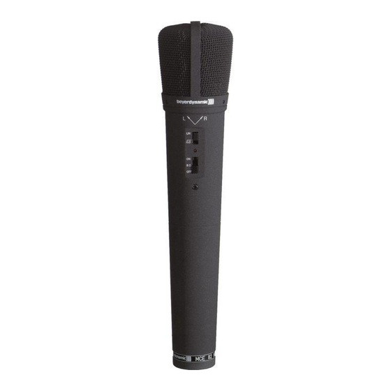 Beyerdynamic MCE 82 Product Information