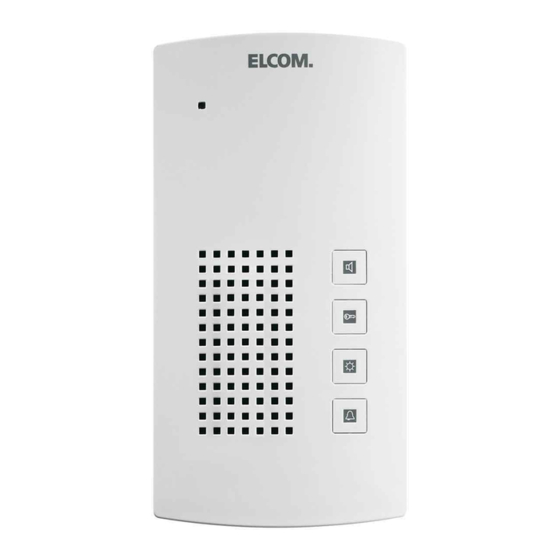 ELCOM i2 AUDIO BFT-200 Manual