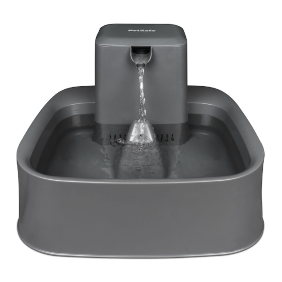 Petsafe Drinkwell PWW17-16560 Quick Start Manual