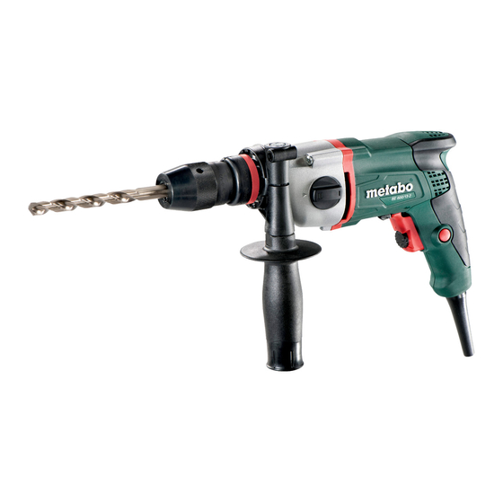Metabo BE 18 LTX 6 Original Instructions Manual