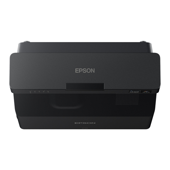 Epson EB-750F Manuals