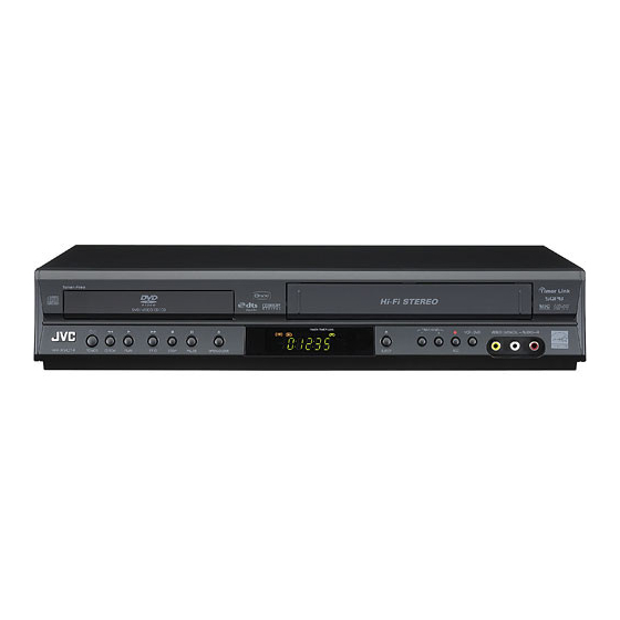 JVC HRXVC14B - DVD/VCR Manuals