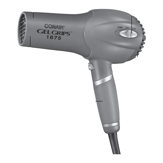 Conair 238 Instruction & Styling Manual