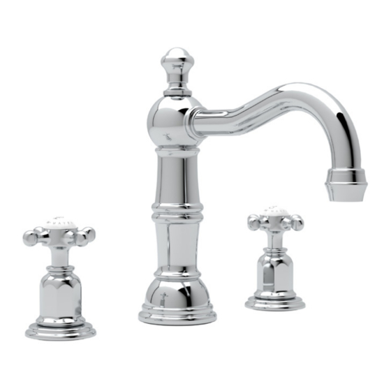 Rohl PERRIN & ROWE U.3721X Installation Instructions