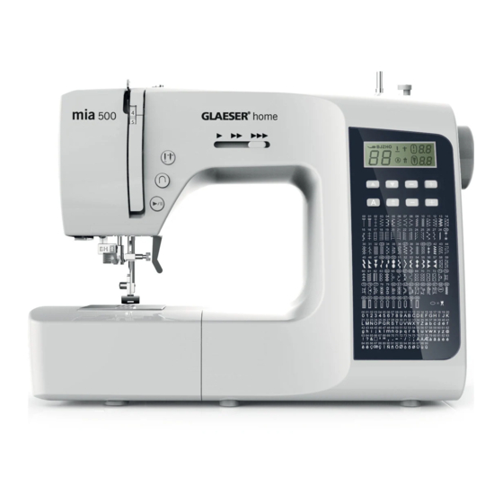 Glaeser home mia 500 Manual