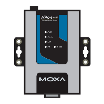 Moxa Technologies NPort 5100 Series Tech Note