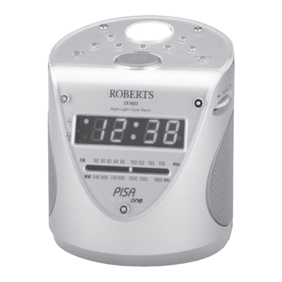 Roberts CR9933 User Manual
