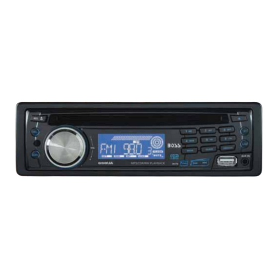 Boss Audio Systems 658UA User Manual