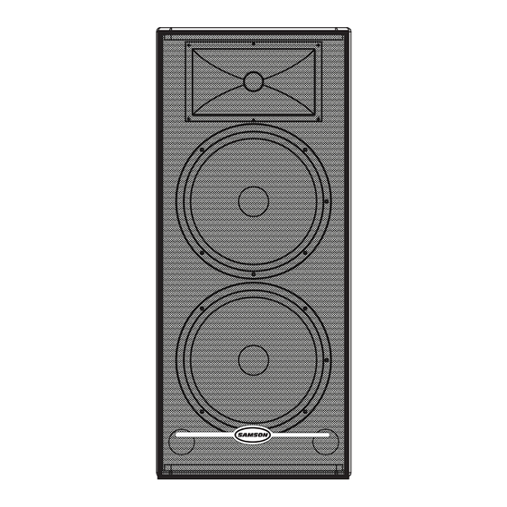 Samson RS15HD Owner's Manual
