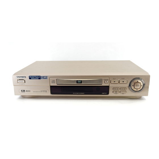 Aiwa XD-DV480 Operating Instructions Manual