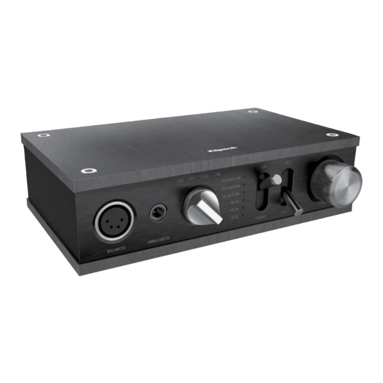Klipsch Heritage User Manual
