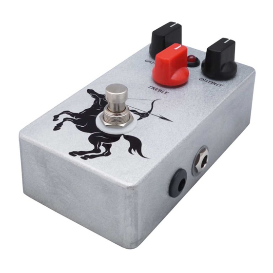 PuzzleSounds CENTAUR OVERDRIVE Manual