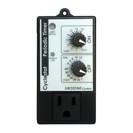 Grozone Control CY1 Manuals