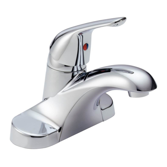 Delta B501LF Centerset Bathroom Faucet Manuals