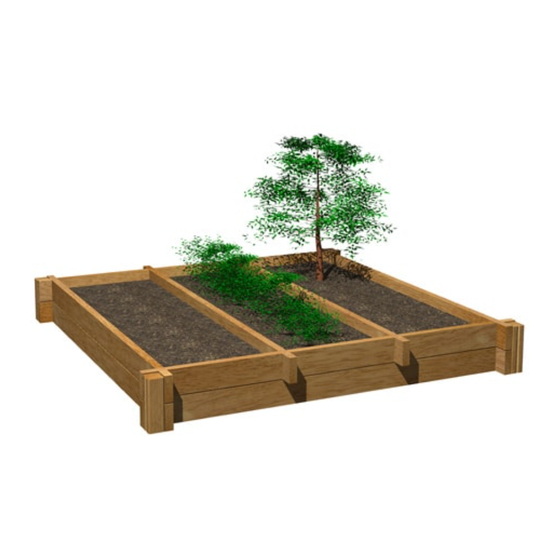 Creative Play ALLOTMENT Digging Planter Assembly Instructions Manual
