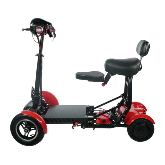 Buvan Majestic MS 3000 Mobility Scooter Manuals