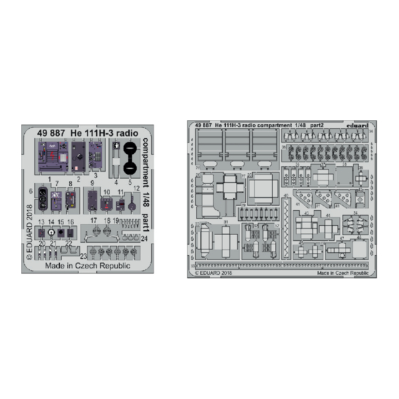 Eduard 49 887 Quick Start Manual