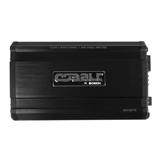 Orion COBALT CB3000.4 Owner's Manual
