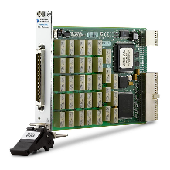 NI PXI-2503 Features