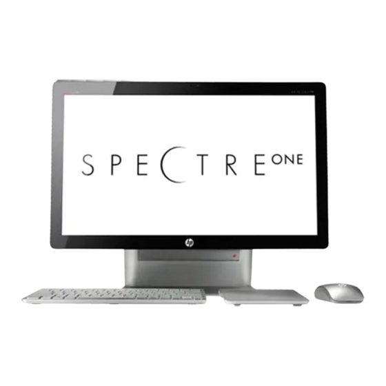 HP Spectre One 23-e000 User Manual