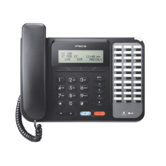 iPECS LDP-9030D Quick Manual