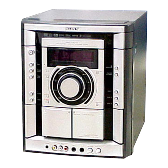 Sony HCD-GNZ8D Service Manual