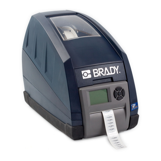 Brady IP600 Quick Start Manual