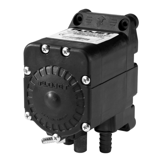 Xylem Flojet G55 Series Installation Manual