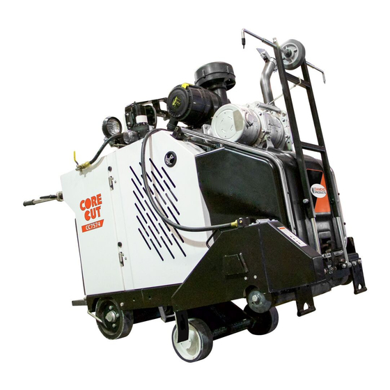 Diamond Products CC7574DK Series Operator's Manual
