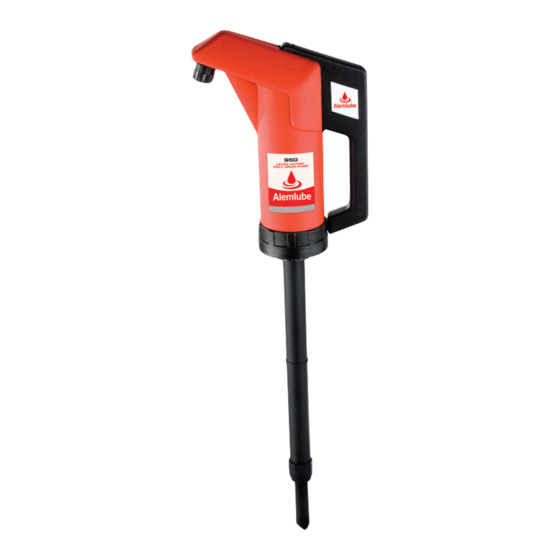 Alemlube 950 Owner's Manual