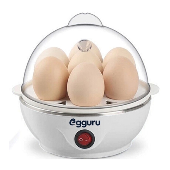 Egguru Electric Egg Cooker User Manual