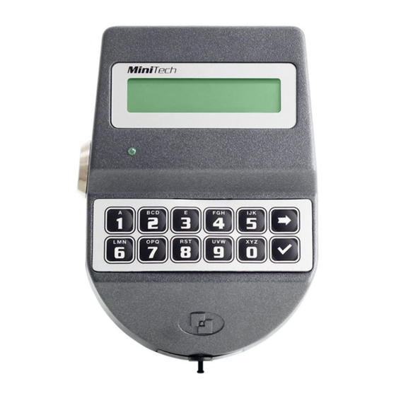 Tecnosicurezza MiniTech User Instructions