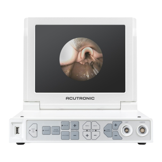 ACUTRONIC InfantView Instructions For Use Manual