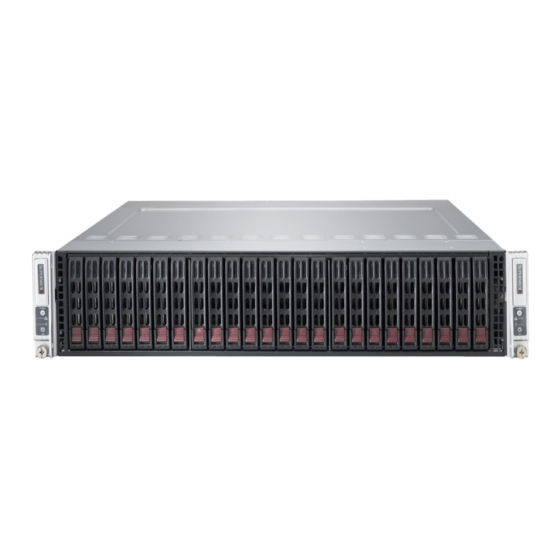 Supero SUPERSERVER 2027TR-H72RF User Manual