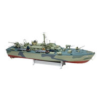 Italeri Elco 80' Torpedo Boat PT-596 Assembly Instructions Manual