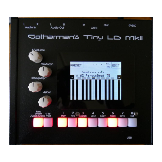 Gotharman Tiny LD Manual