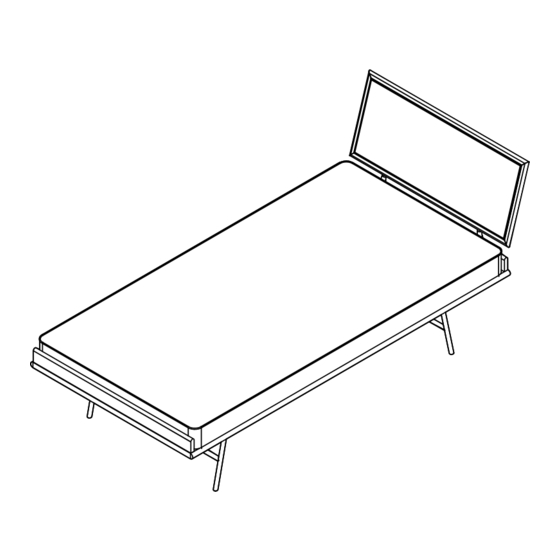 VITRA Thin Edge Bed Assembly Instructions