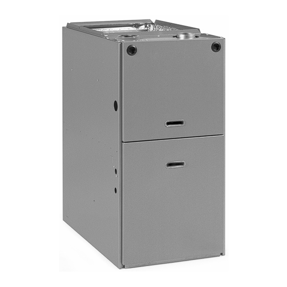 Rheem GF801U UPFLOW Series Installation Instructions Manual